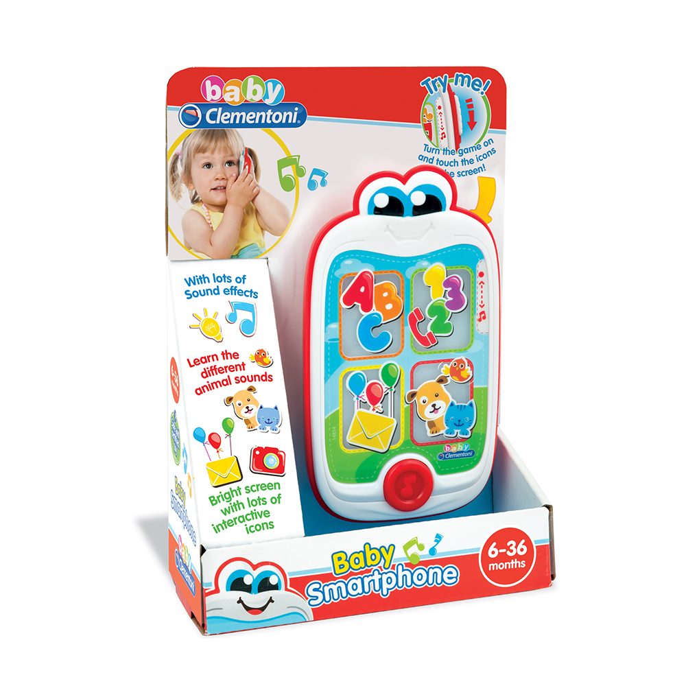 Baby Clementoni Telefono celular tactil para bebe