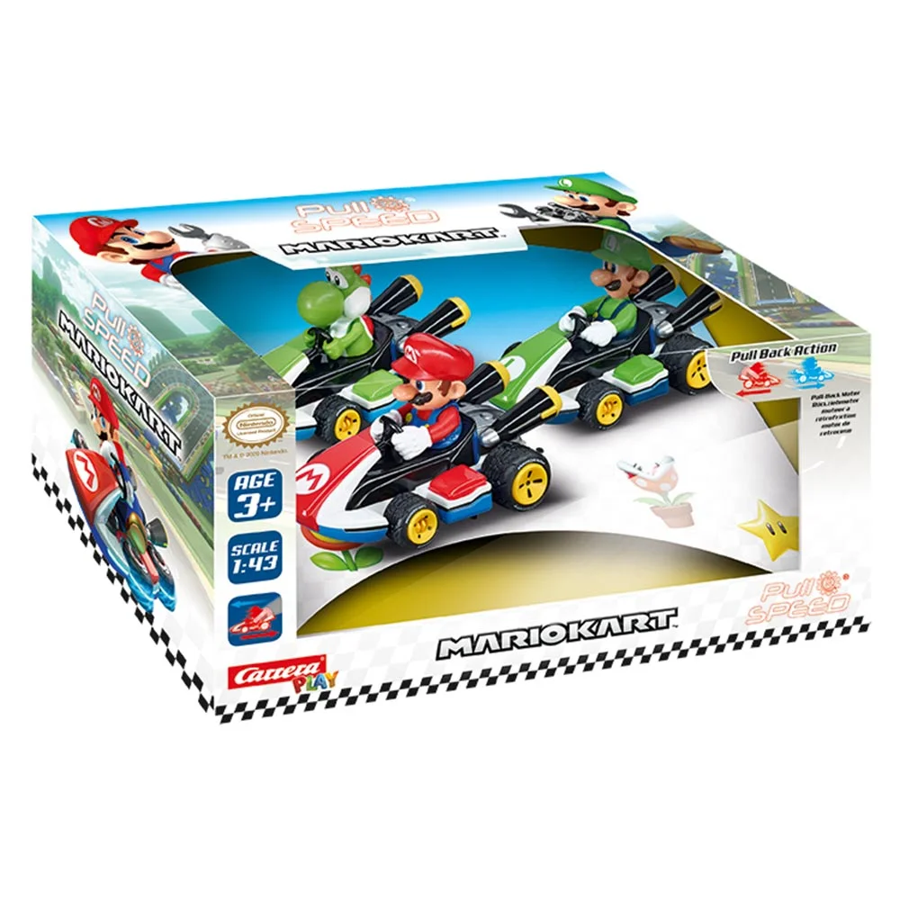 Carrera Play Pull&Speed Mario Kart™ – 3Pack