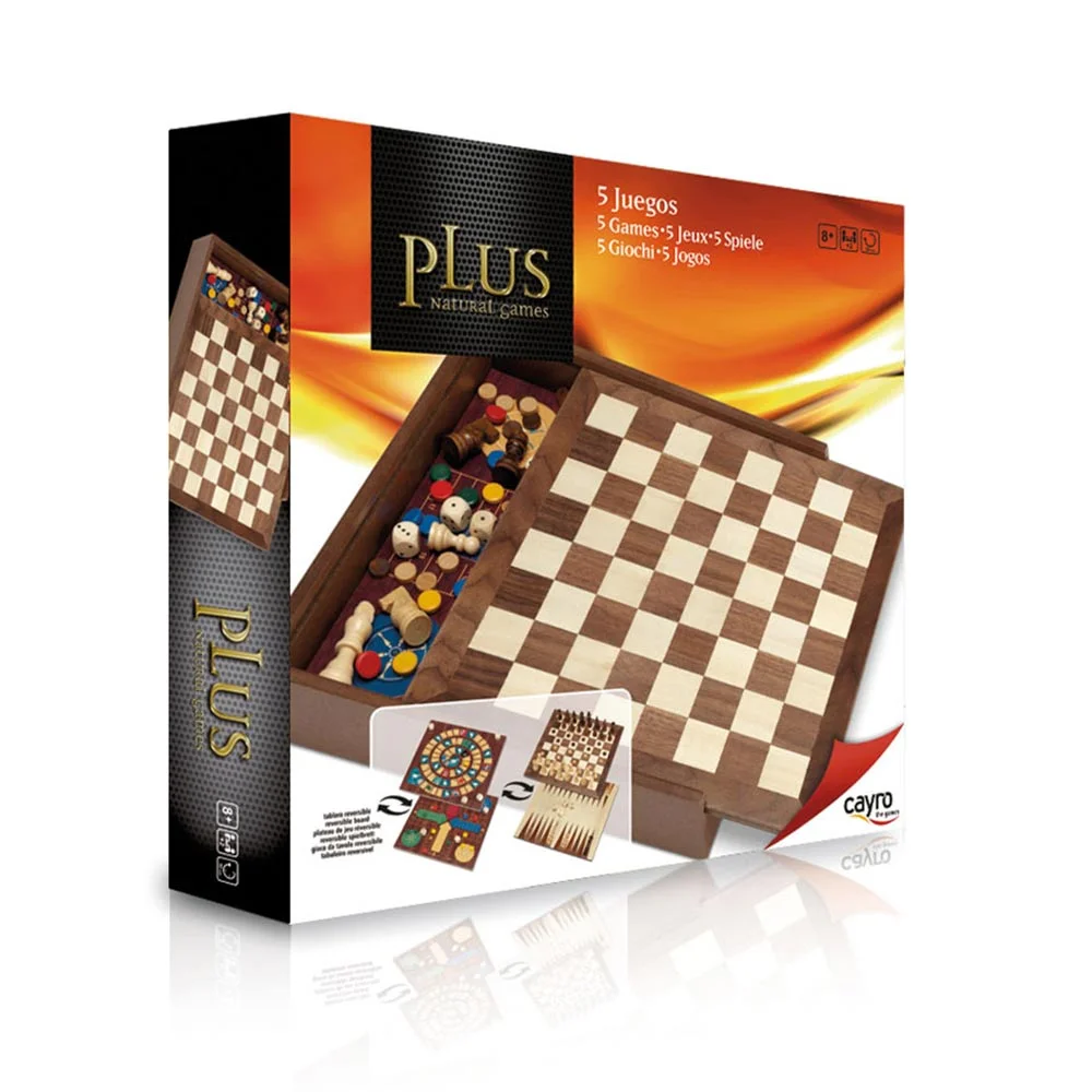 Cayro Juego de Mesa 5 en 1