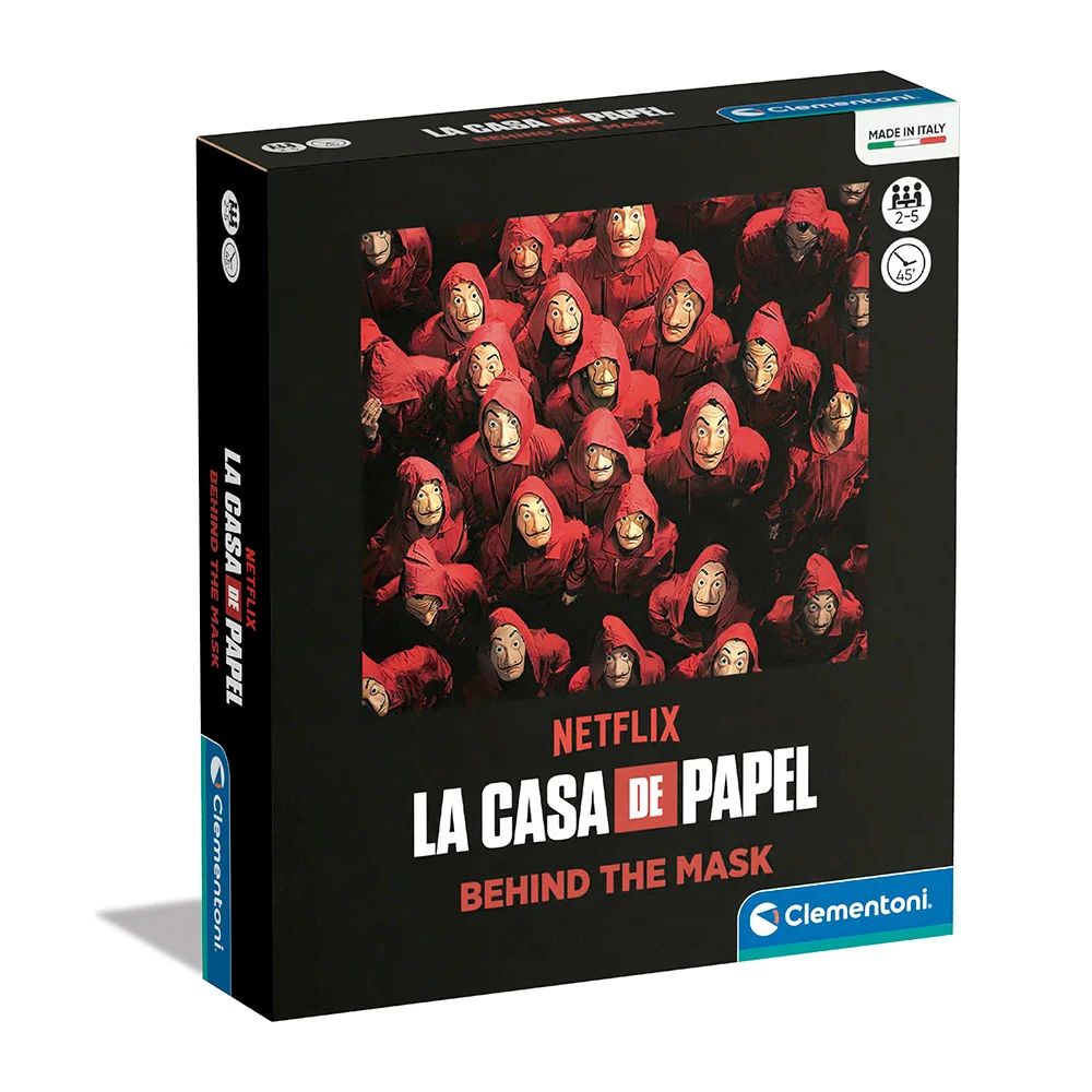 LA CASA DI CARTA – DETRÁS DE LA MÁSCARA
