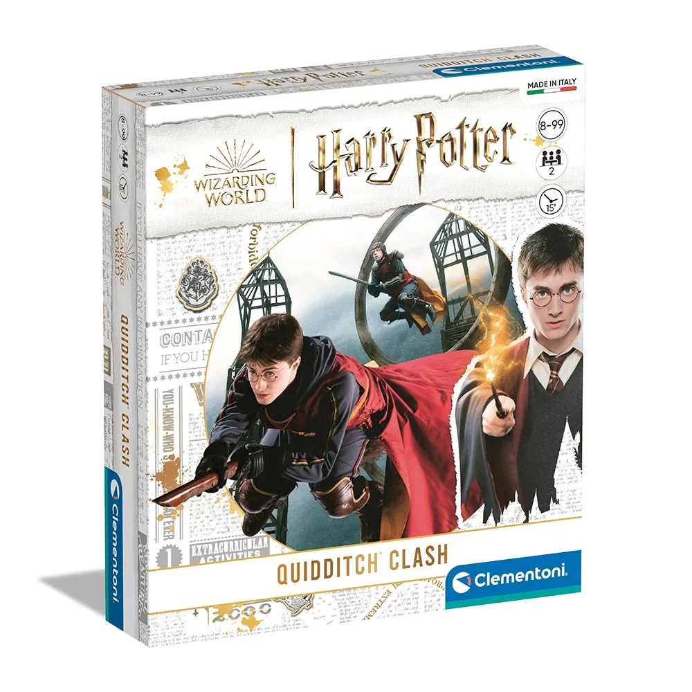 Clementoni HARRY POTTER – Juego de Mesa QUIDDITCH CLASH