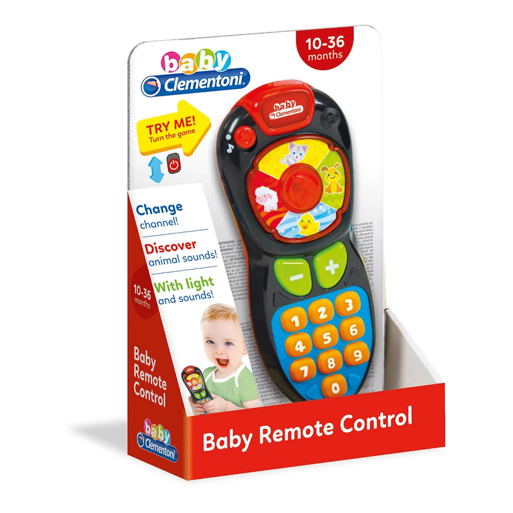 Baby Clementoni Control remoto tv para bebe