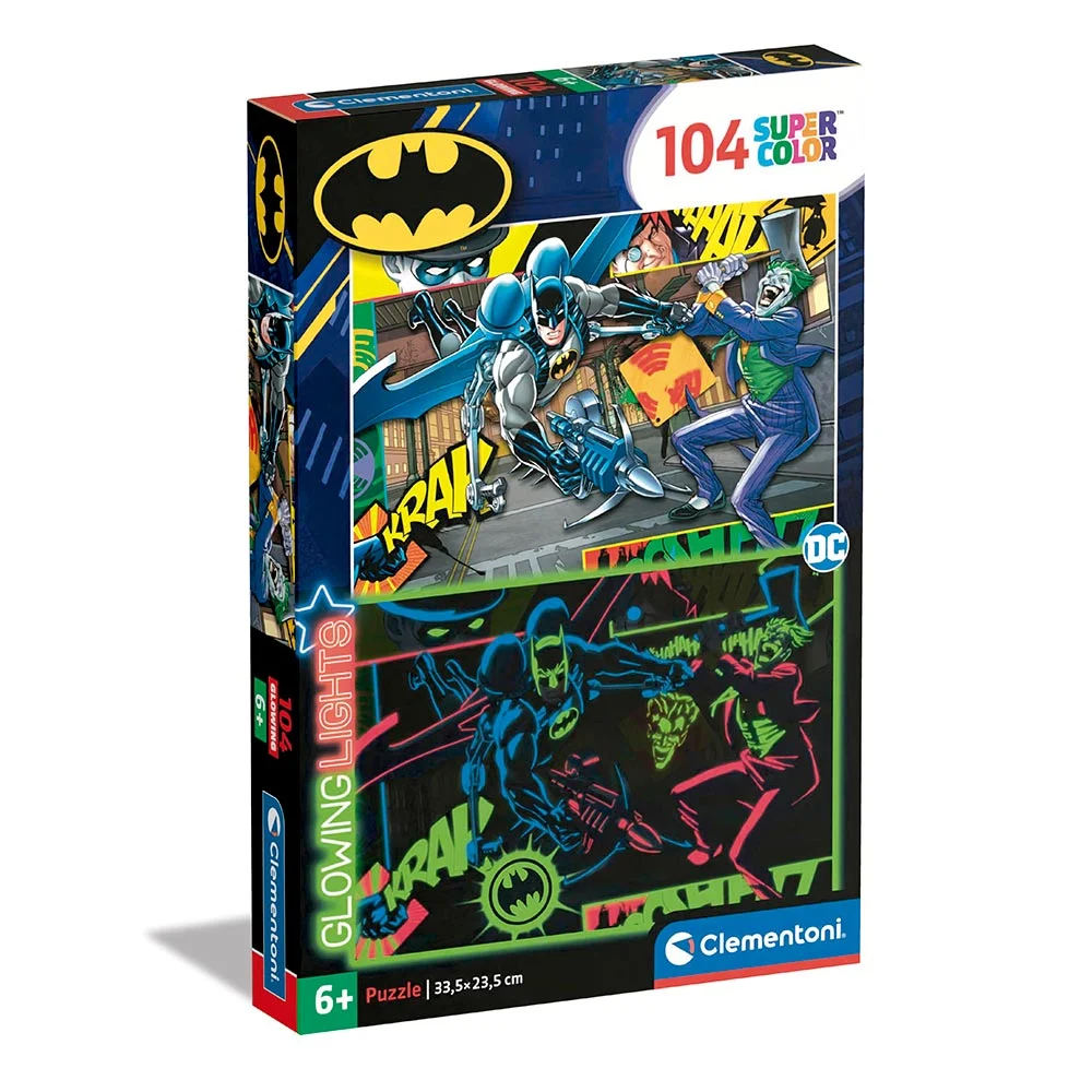 Clementoni SUPER COLOR DC COMICS – Rompecabezas de 104 piezas 4