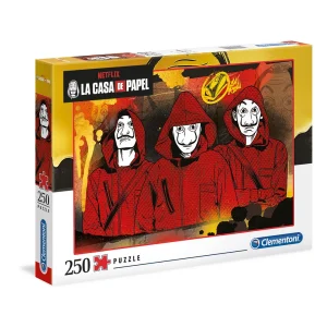 ROMPECABEZAS X 250 PIEZAS, LA CASA DE PAPEL