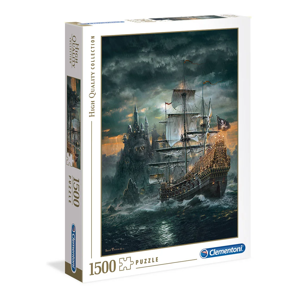 ROMPECABEZAS X 1500 PIEZAS, BARCO PIRATA