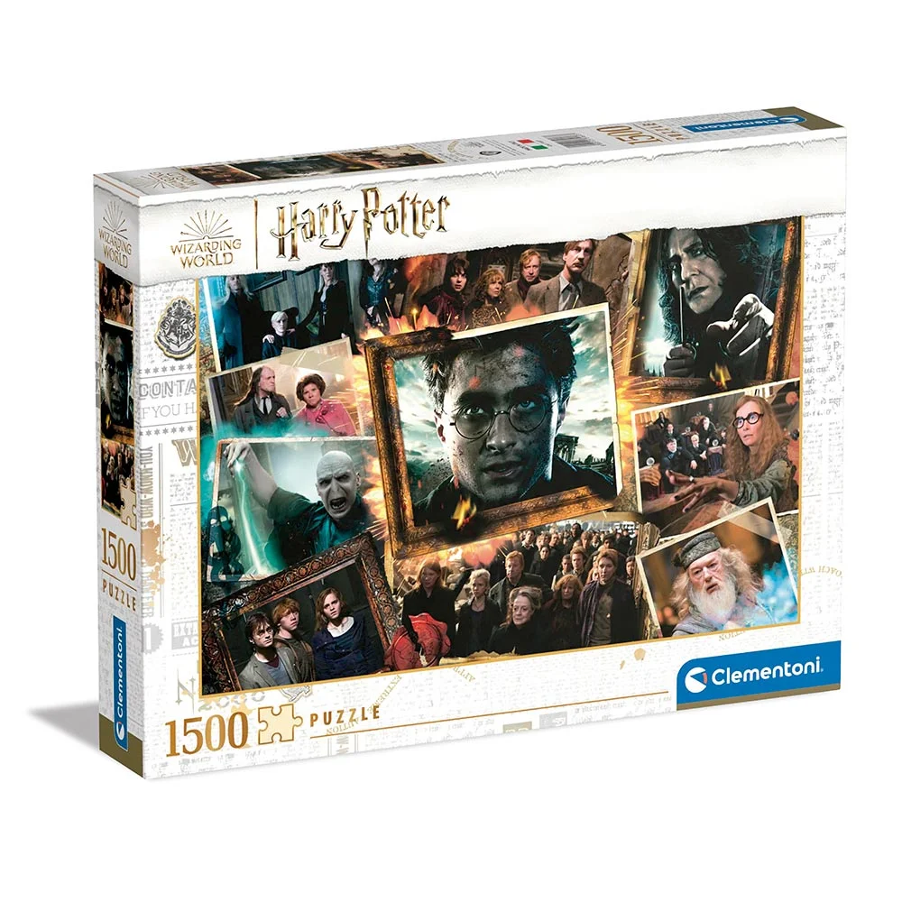 Clementoni HARRY POTTER Rompecabezas de 1500 piezas – Harry Potter