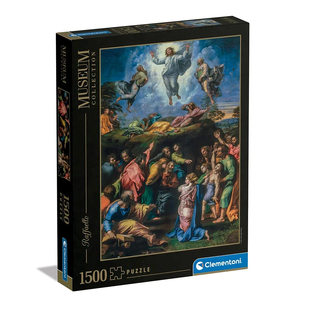 Clementoni Museum Collection Rompecabezas de 1500 piezas – Raffaello – Transfiguración