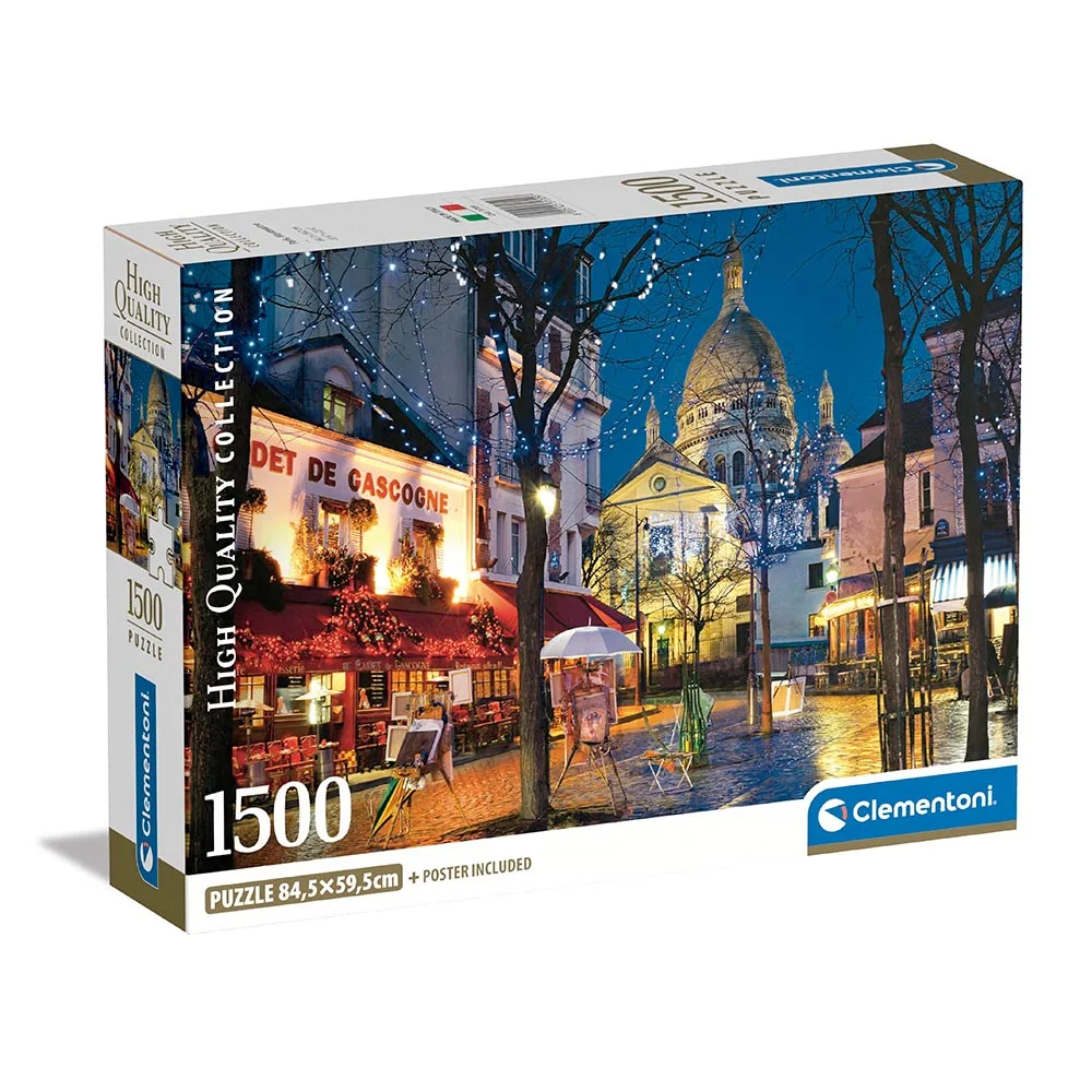 CLEMENTONI ROMPECABEZAS 1500 PZAS. PARIS MONTMARTRE