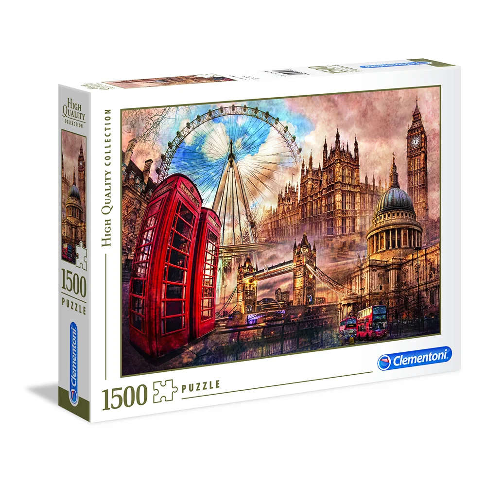 CLEMENTONI ROMPECABEZAS X 1500 PZAS, LONDRES CLÁSICO