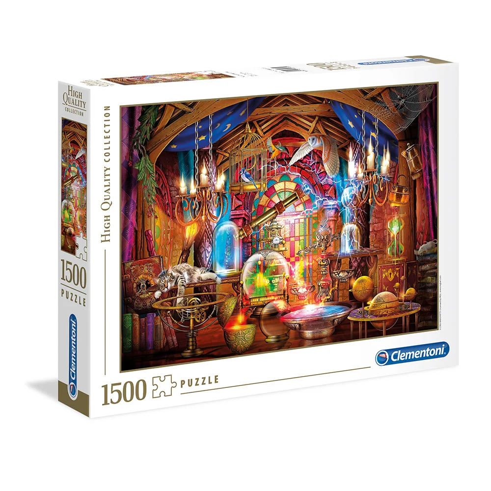 CLEMENTONI ROMPECABEZAS X 1500 PIEZAS TALLER DE MAGOS