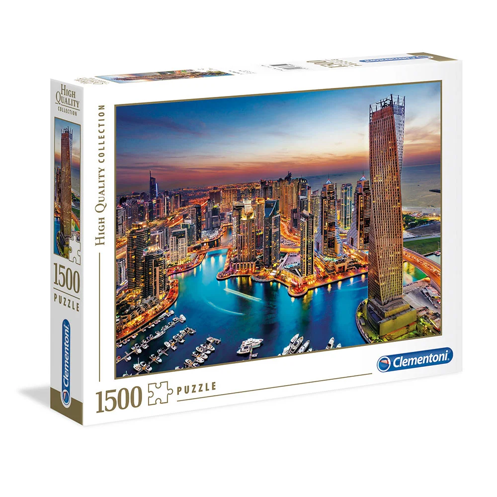 CLEMENTONI ROMPECABEZAS X 1500 PIEZAS DUBAI MARINA
