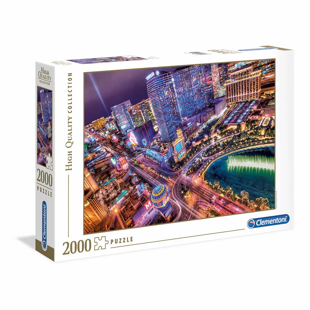 CLEMENTONI ROMPECABEZAS X 2000 PIEZAS LAS VEGAS