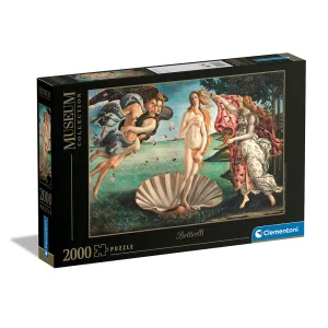 Clementoni Museum Collection Rompecabezas de 2000 piezas - Botticelli - El Nacimiento de Venus
