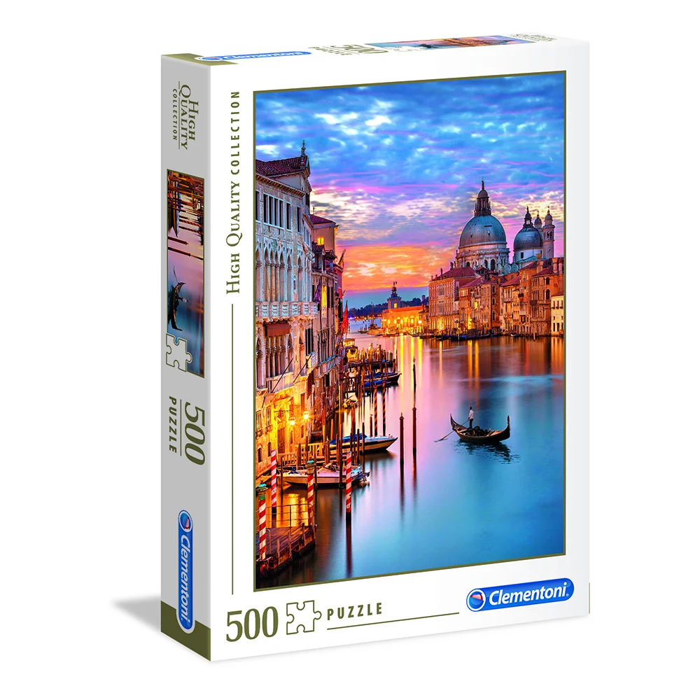 CLEMENTONI ROMPECABEZAS X 500 PIEZAS VENECIA ILUMINADA