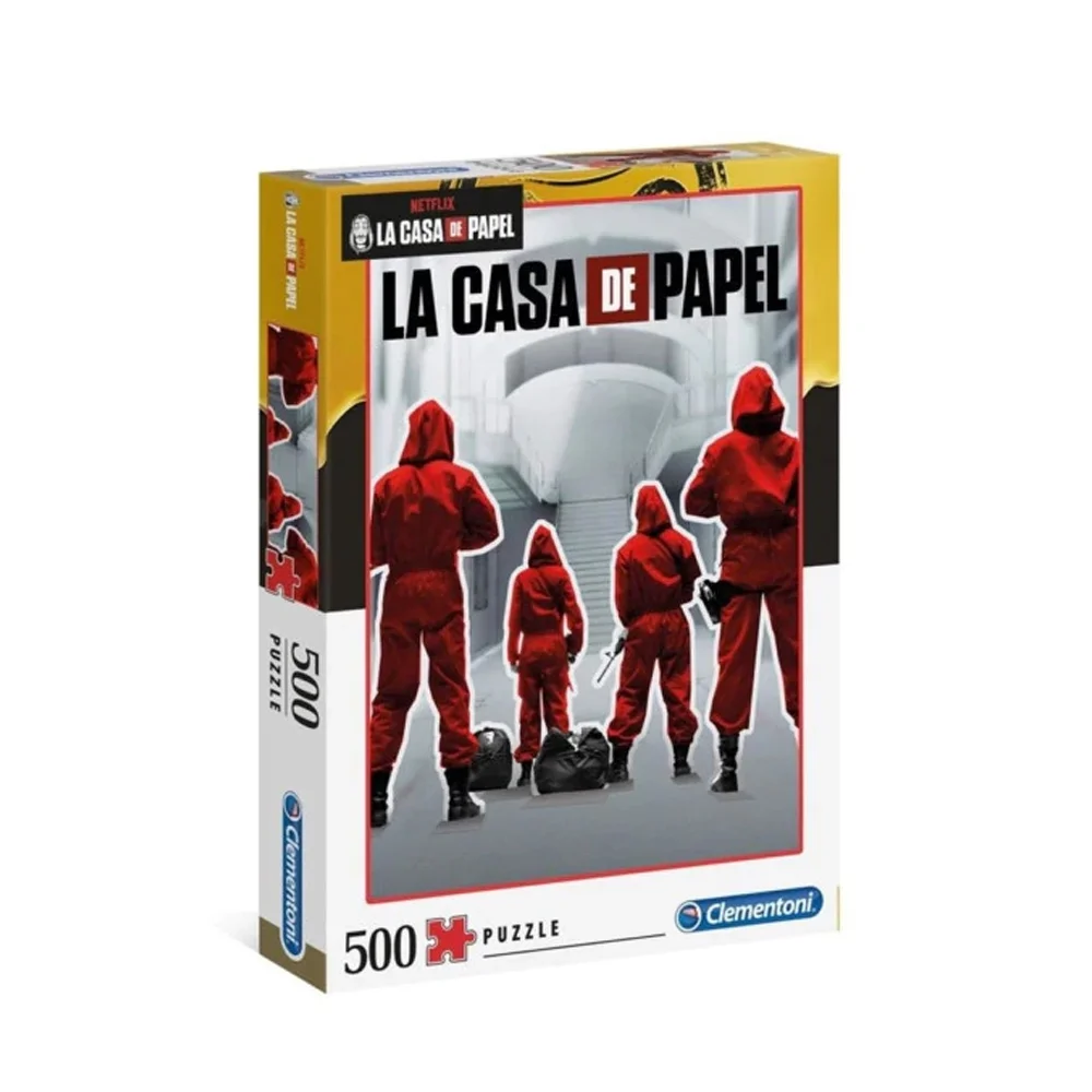 CLEMENTONI ROMPECABEZAS X 500 PIEZAS LA CASA DE PAPEL 1