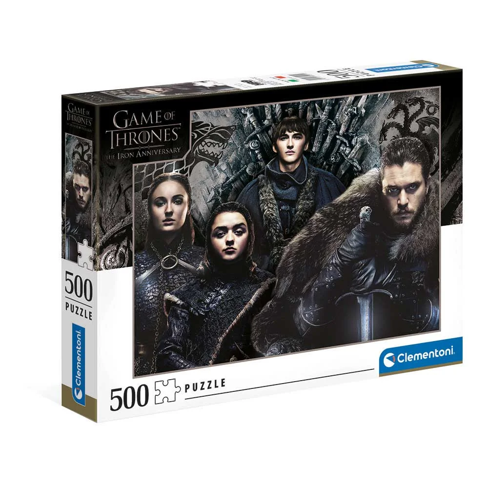 CLEMENTONI ROMPECABEZAS X 500 PIEZAS, GAME OF THRONES