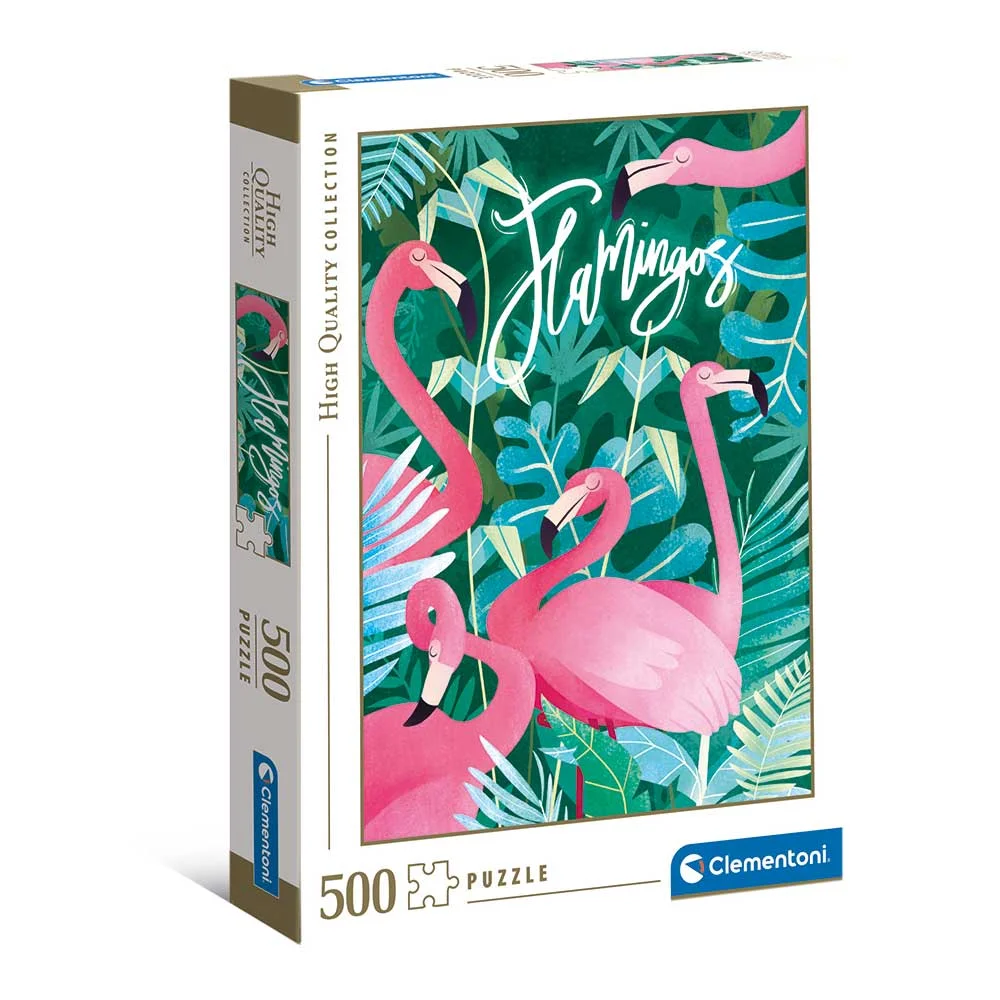 CLEMENTONI ROMPECABEZAS X 500 PIEZAS, FLAMINGOS