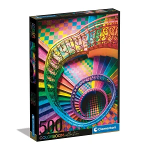 Clementoni ColorBoom Rompecabezas de 500 piezas - Escaleras