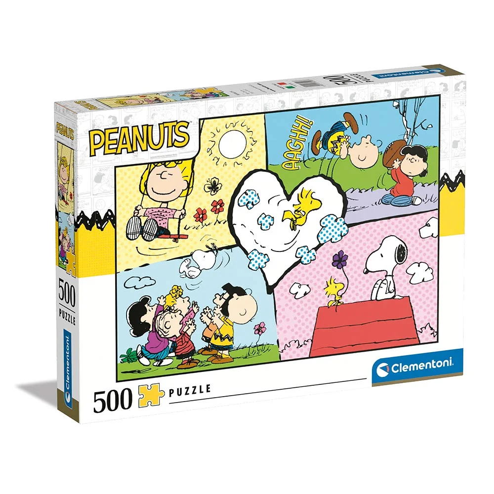 CLEMENTONI ROMPECABEZAS 500 PZAS. PEANUTS SNOOPY