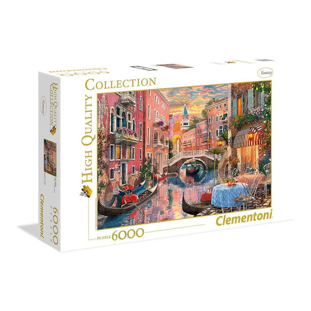 CLEMENTONI ROMPECABEZAS X 6000 PIEZAS ATARDECER EN VENECIA