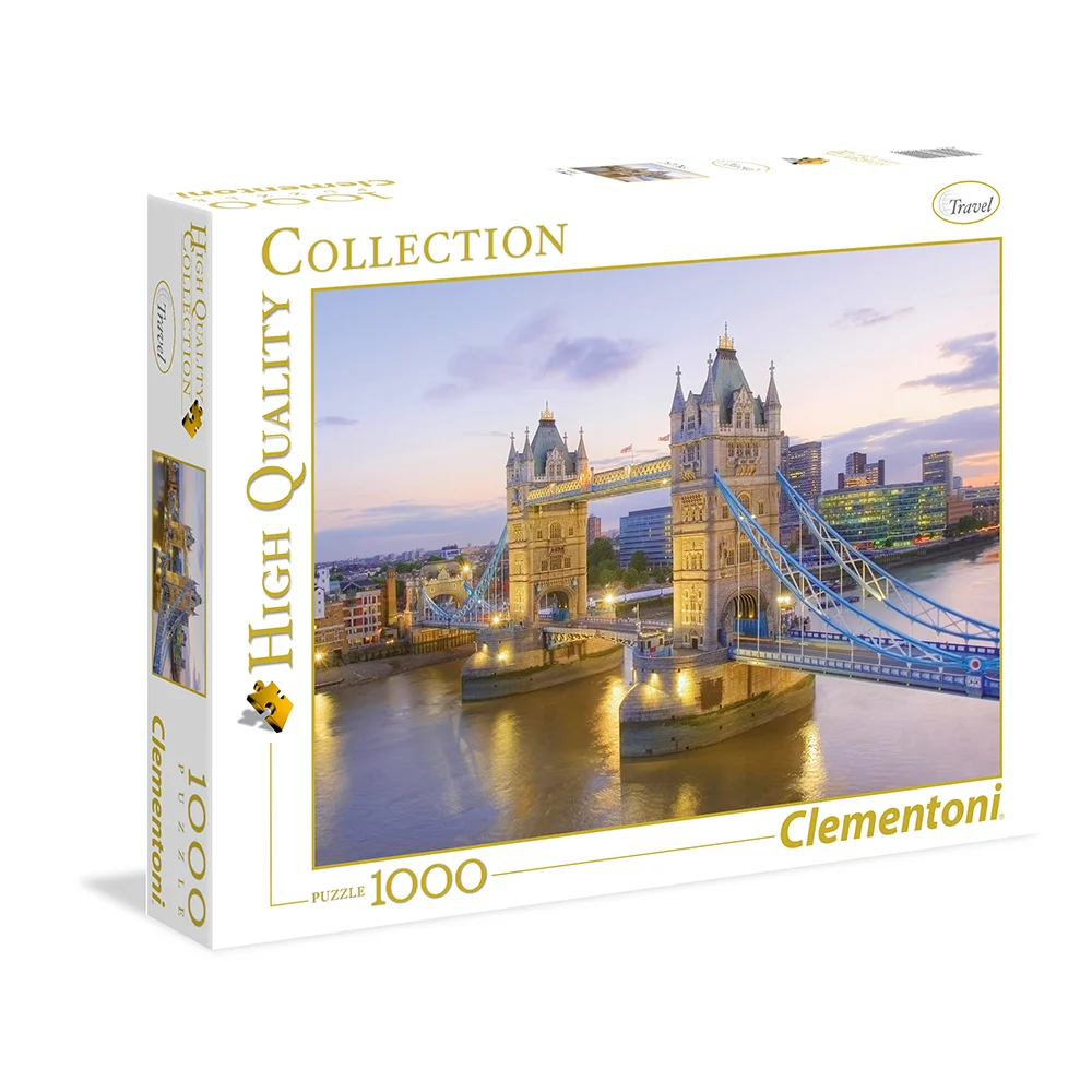 CLEMENTONI ROMPECABEZAS X 1000 PZAS, PUENTE DE LA TORRE