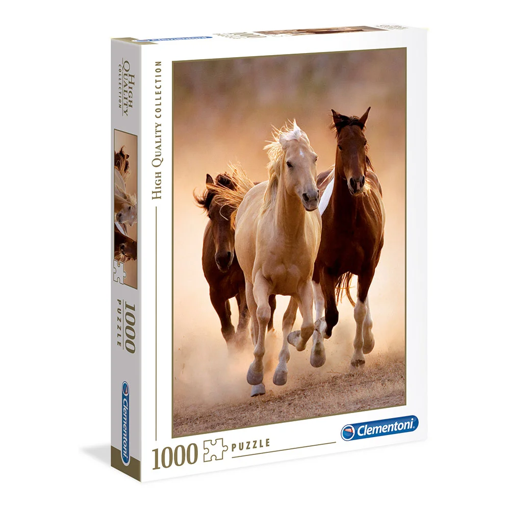 ROMPECABEZAS X 1000 PIEZAS, CABALLOS CORRIENDO