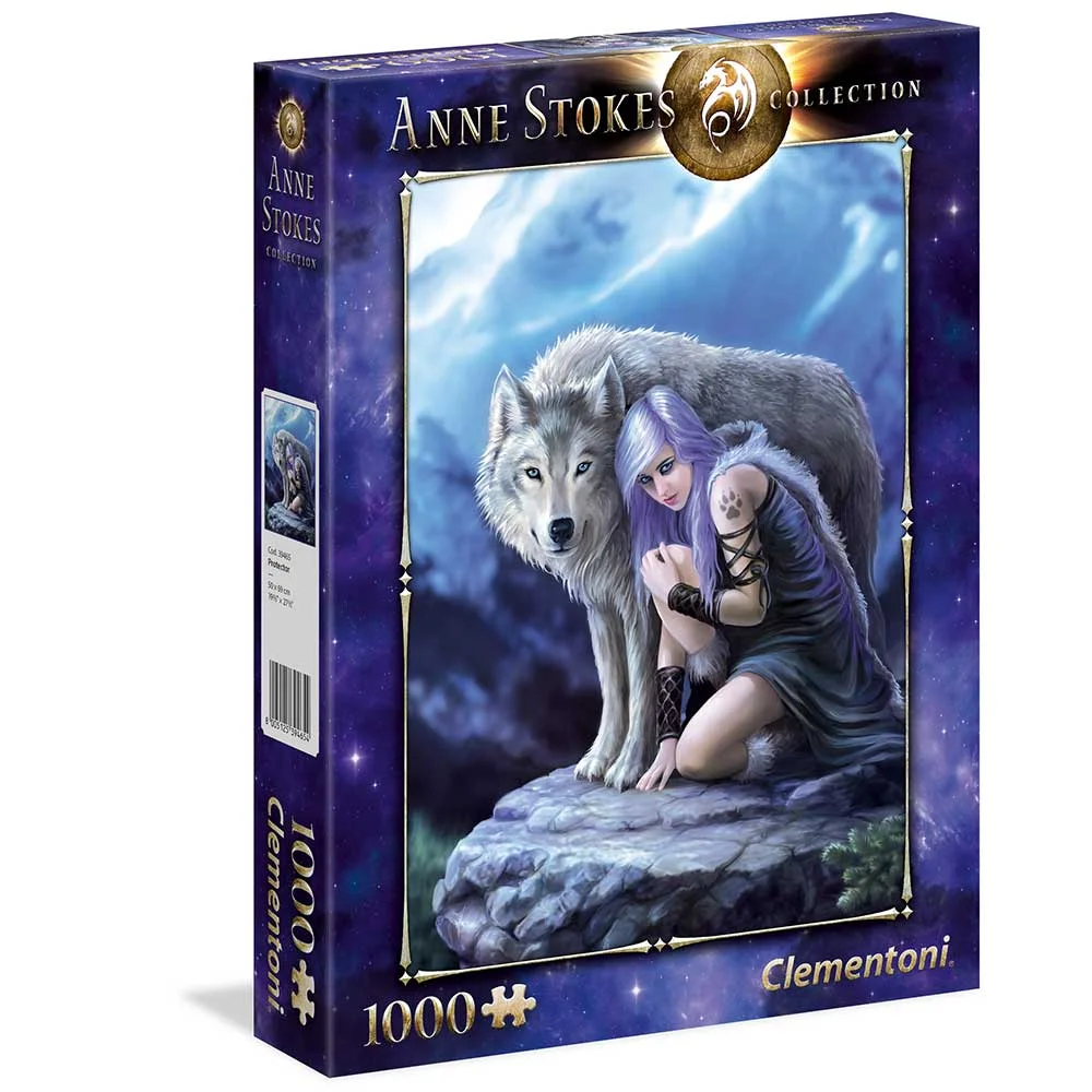 CLEMENTONI ROMPECABEZAS X 1000 PIEZAS, ANNE STOKES – PROTECTOR