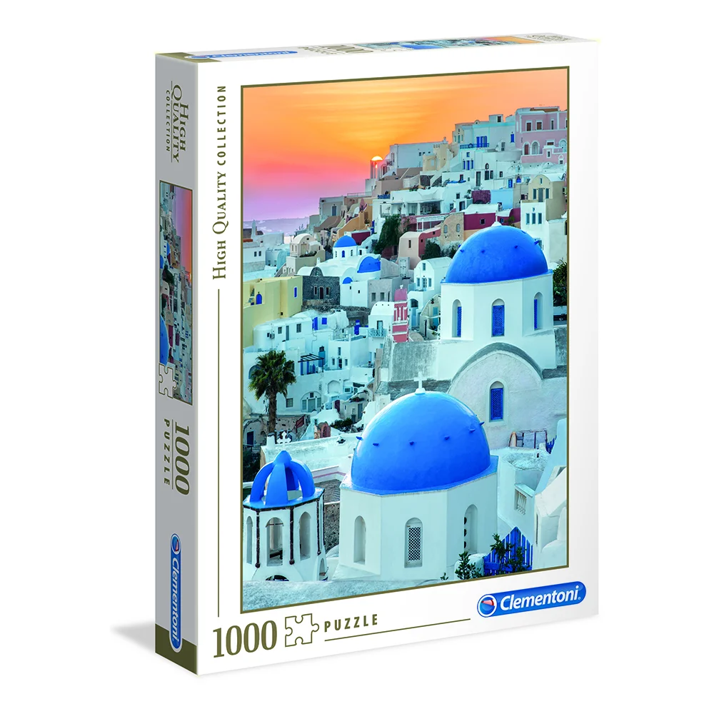 CLEMENTONI ROMPECABEZAS X 1000 PIEZAS SANTORINI
