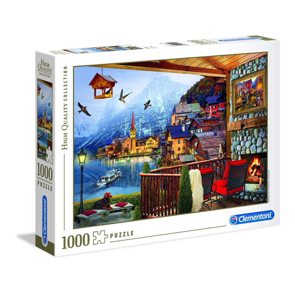 CLEMENTONI ROMPECABEZAS X 1000 PIEZAS HALLSTATT.AUSTRIA