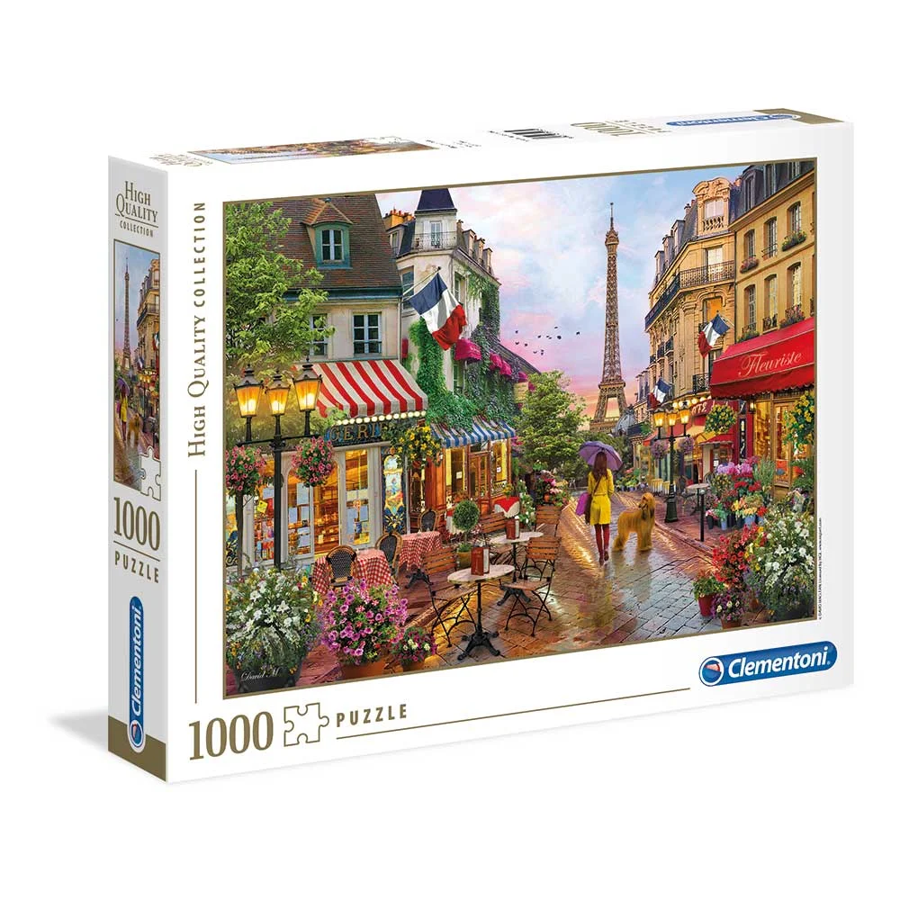 ROMPECABEZAS X 1000 PZAS, FLORES EN PARIS