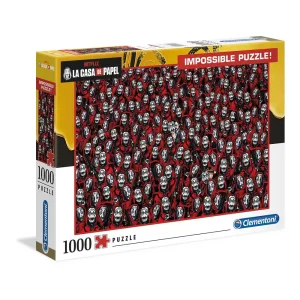 CLEMENTONI ROMPECABEZAS X 1000 PIEZAS, LA CASA DE PAPEL