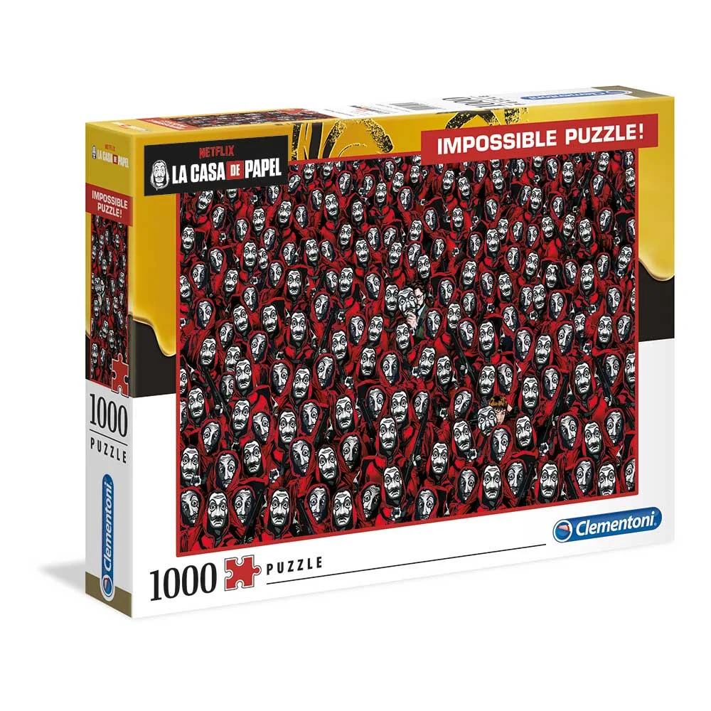 CLEMENTONI ROMPECABEZAS X 1000 PIEZAS, LA CASA DE PAPEL