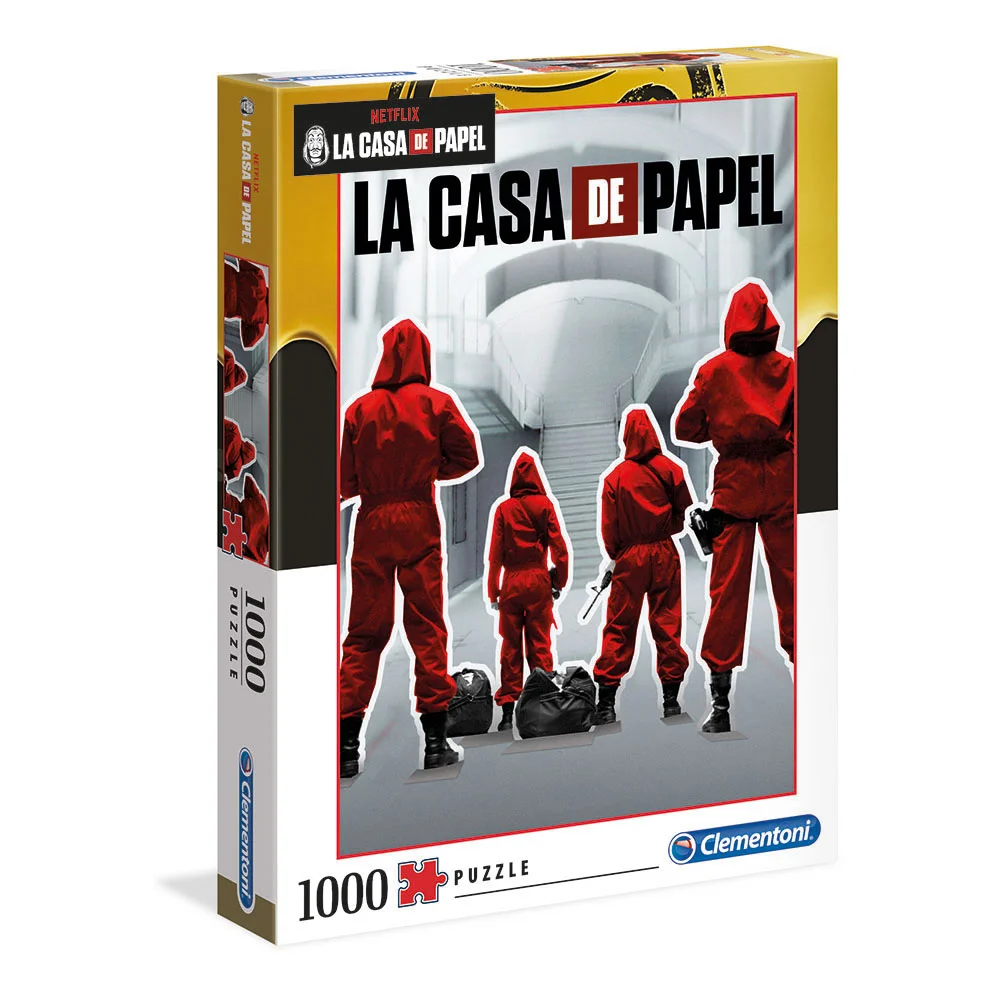 CLEMENTONI ROMPECABEZAS X 1000 PIEZAS LA CASA DE PAPEL 1