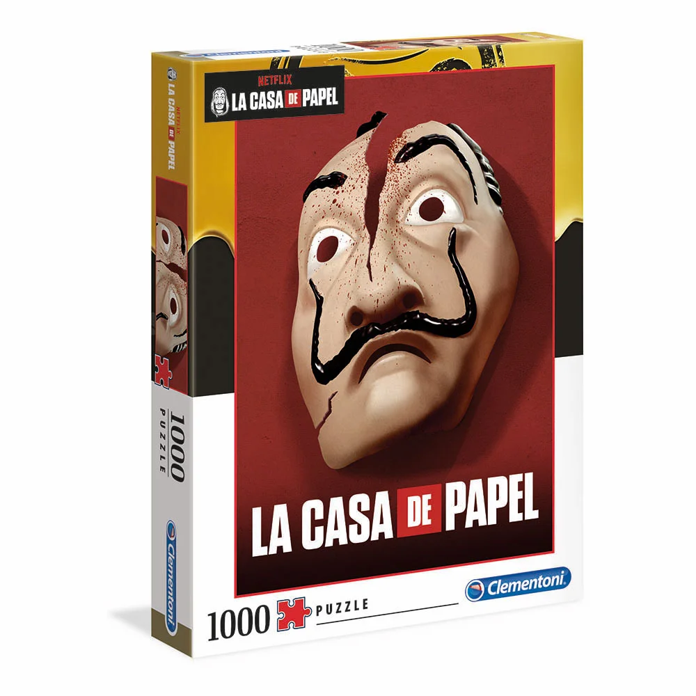 CLEMENTONI ROMPECABEZAS X 1000 PIEZAS LA CASA DE PAPEL 2