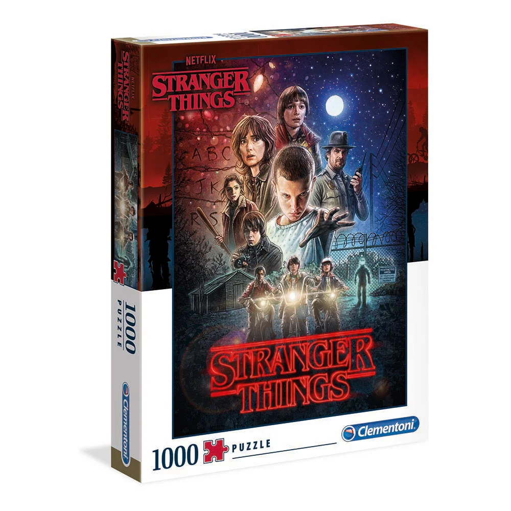 CLEMENTONI ROMPECABEZAS X 1000 PIEZAS. STRANGER  THINGS 1