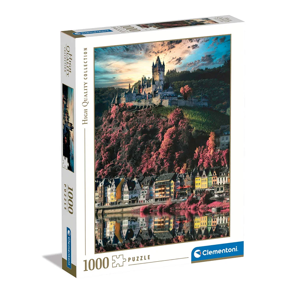 ROMPECABEZAS X 1000 PIEZAS,HQC CASTILLO COCHEM