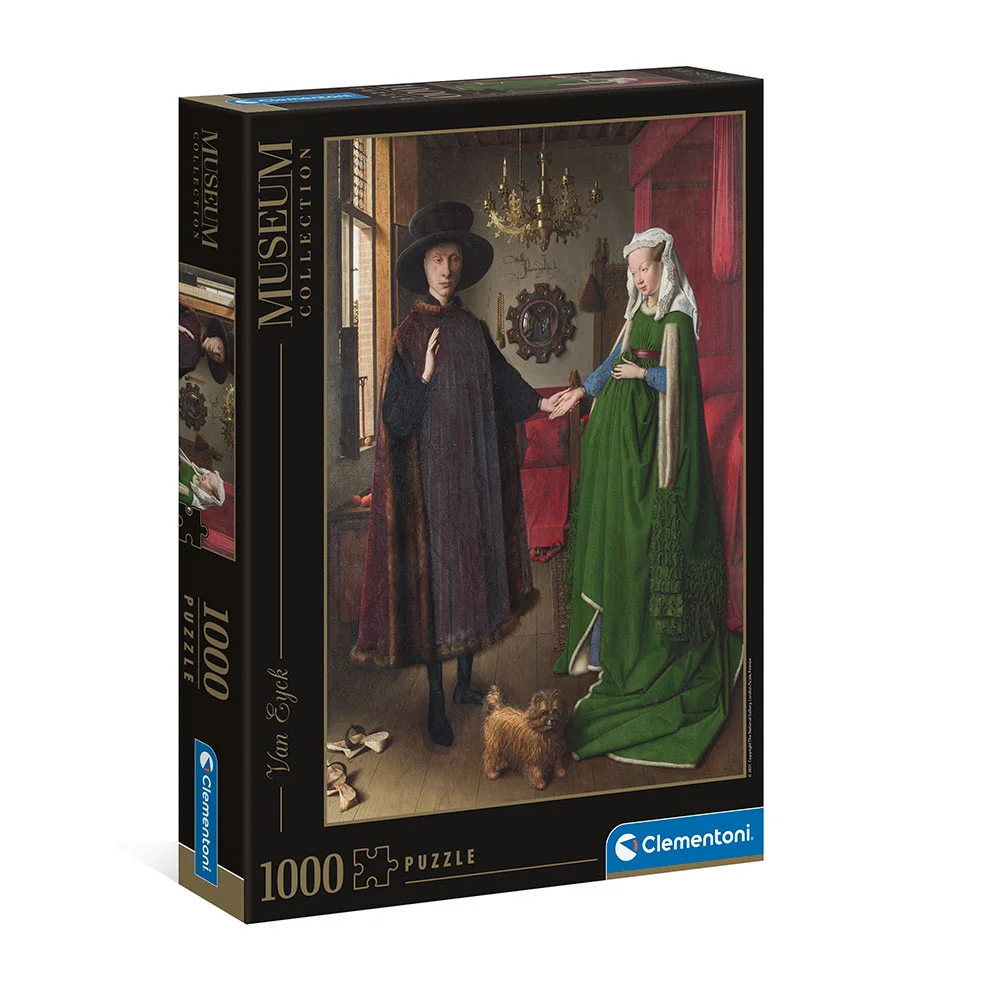 ROMPECABEZAS X 1000 PIEZAS, MUSEO ARNOLFINI Y ESPOSA