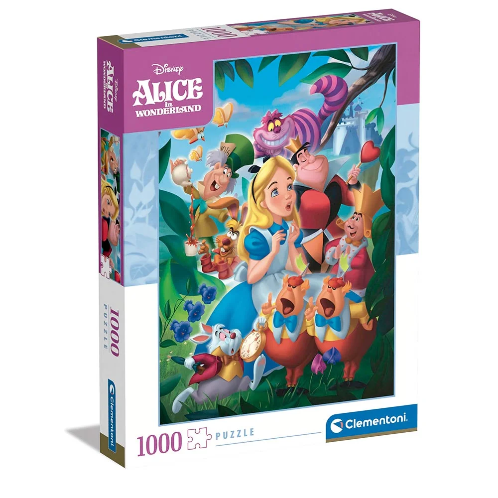 CLEMENTONI ROMPECABEZAS 1000 PZAS. DISNEY ALICIA EN EL PAIS DE LAS MARAVILLAS