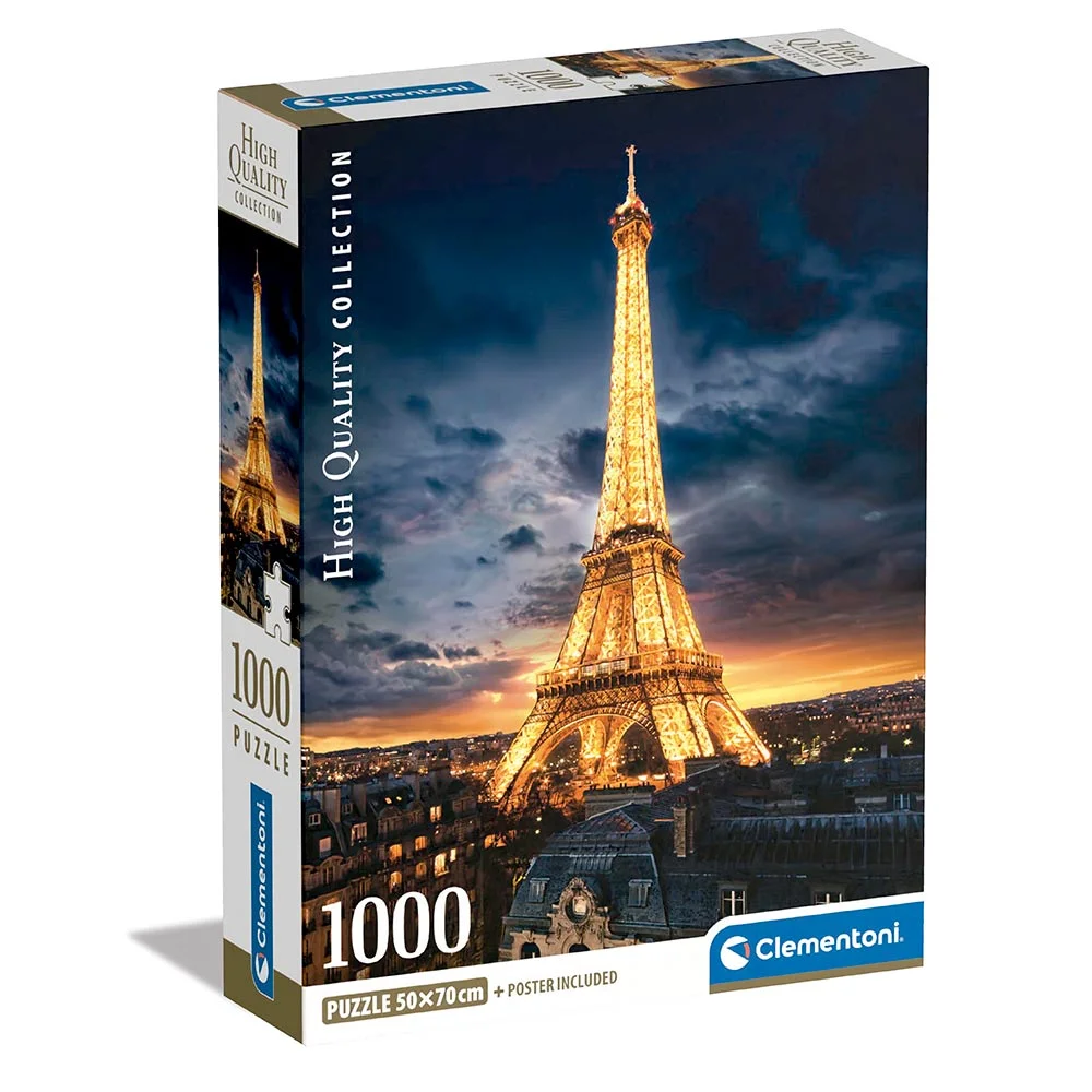 CLEMENTONI ROMPECABEZAS 1000 PZAS. TORRE EIFFEL