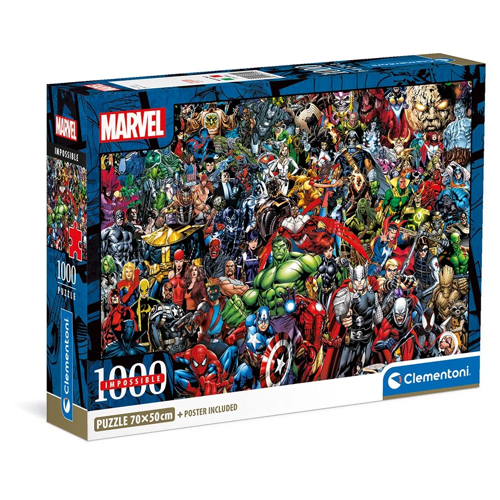 CLEMENTONI ROMPECABEZAS 1000 PZAS. MARVEL UNIVERSE