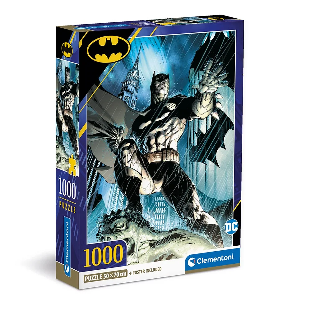 Clementoni DC Comics BATMAN Rompecabezas de 1000 piezas 2
