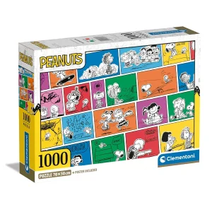 CLEMENTONI ROMPECABEZAS 1000 PZAS PEANUTS SNOOPY 1