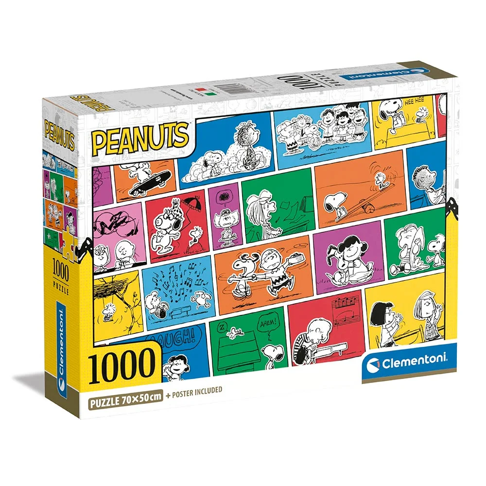 CLEMENTONI ROMPECABEZAS 1000 PZAS PEANUTS SNOOPY 1