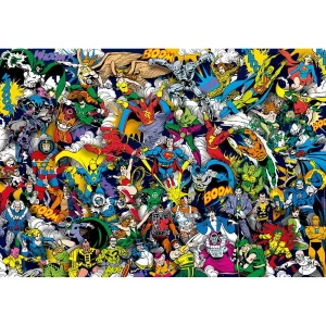 CLEMENTONI ROMPECABEZAS 1000 PZAS.  DC COMICS LIGA DE LA JUSTICIA
