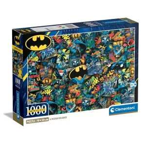 CLEMENTONI ROMPECABEZAS 1000 PZAS. DC COMICS BATMAN