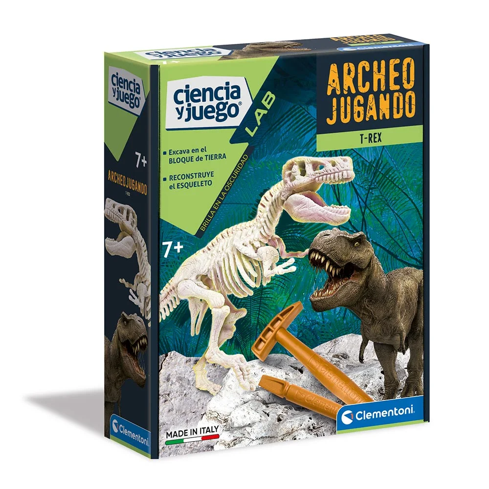 ARQUEOJUGANDO T-REX FLUORESCENTE