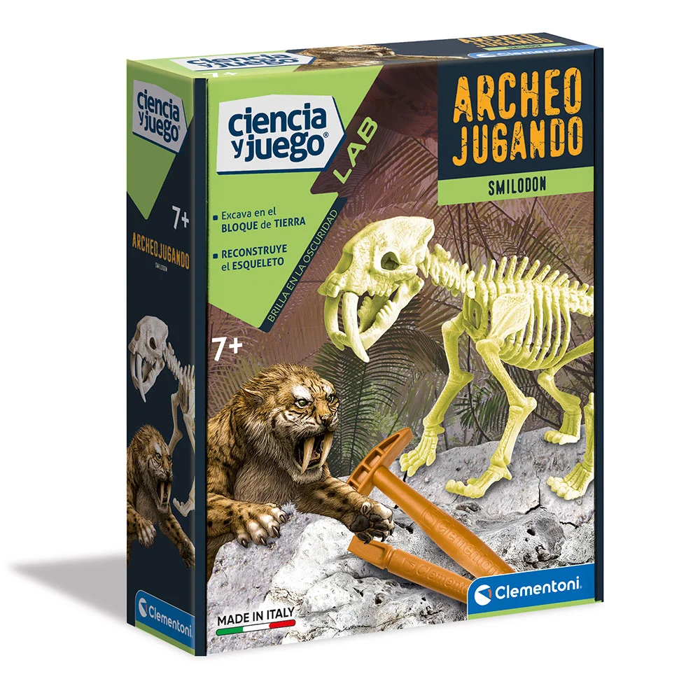 JUEGO ARQUEOLOGO SMILODON FLUO