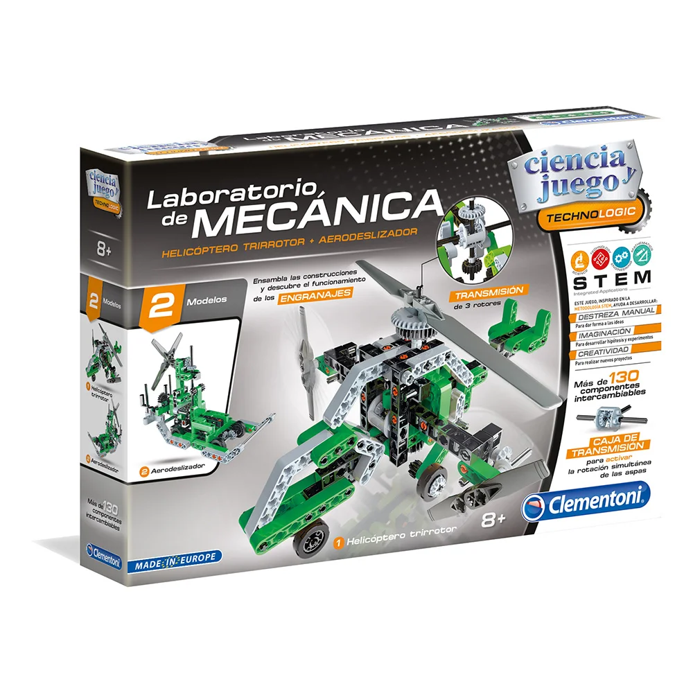 CLEMENTONI LABORATORIO DE MECANICA HELICÓPTERO