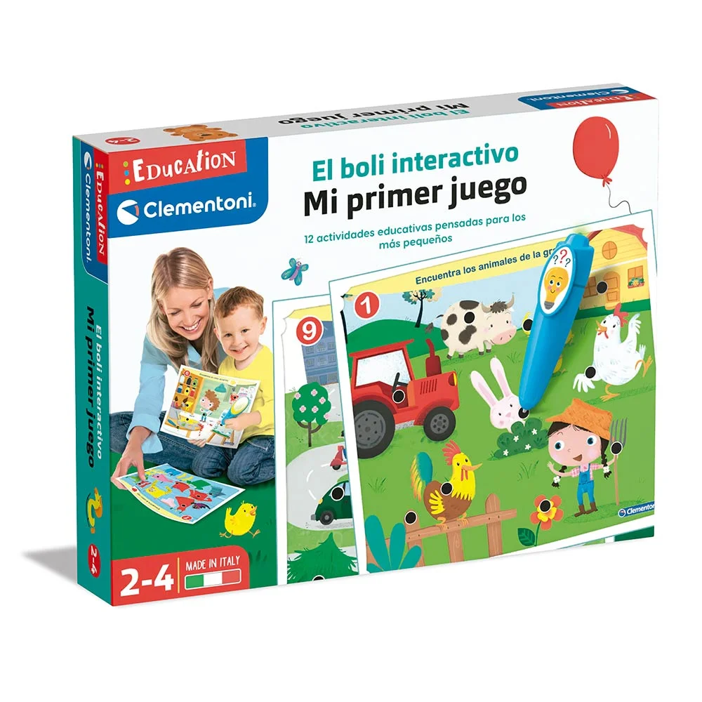 Clementoni Juego Educativo Boli Interactivo Mi Primer Juego