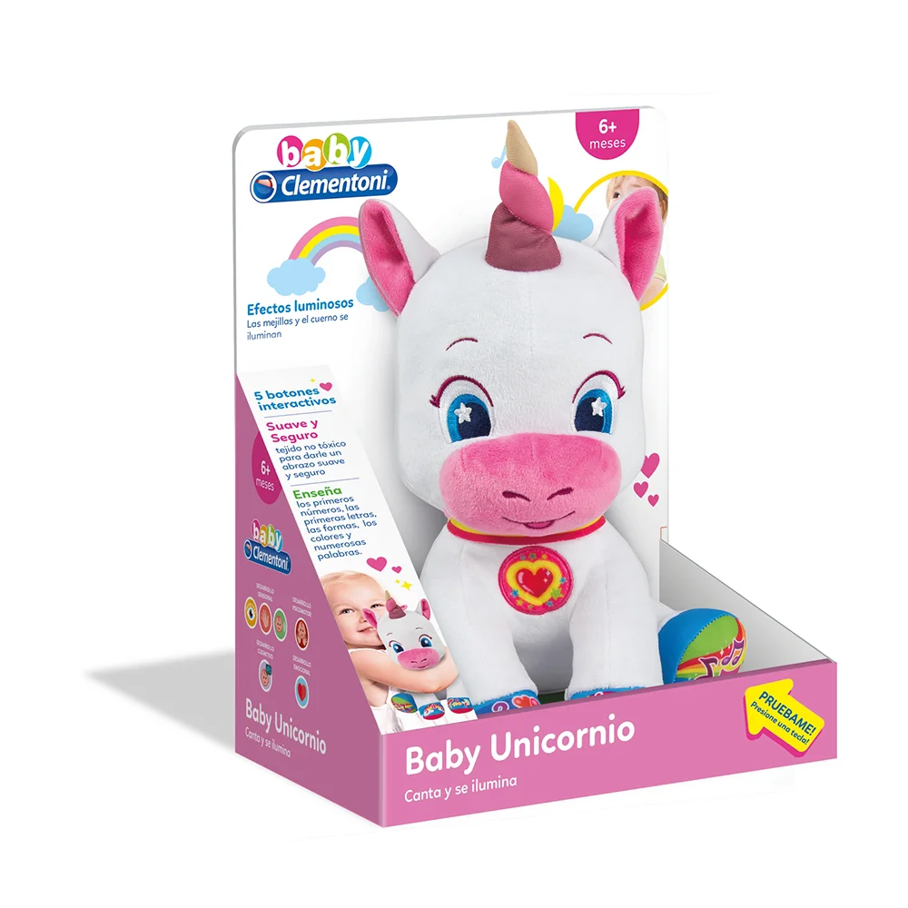 Baby Clementoni Unicornio interactivo